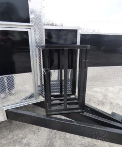 Concession Trailer 8.5' X 22' Black - Food Event Catering -Cheap Concession Trailers Shop p1130027 small