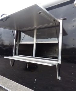 Concession Trailer 8.5' X 22' Black - Food Event Catering -Cheap Concession Trailers Shop p1130032 small