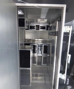 Concession Trailer 8.5' X 22' Black - Food Event Catering