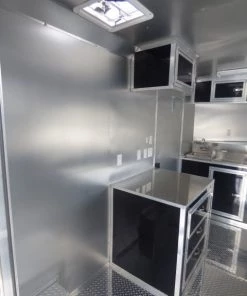 Concession Trailer 8.5' X 22' Black - Food Event Catering -Cheap Concession Trailers Shop p1130042 small