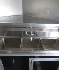 Concession Trailer 8.5' X 22' Black - Food Event Catering -Cheap Concession Trailers Shop p1130049 small