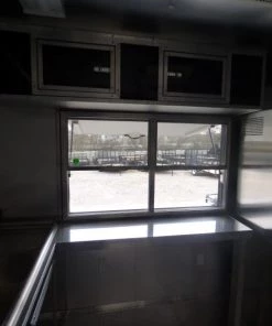 Concession Trailer 8.5' X 22' Black - Food Event Catering -Cheap Concession Trailers Shop p1130054 small