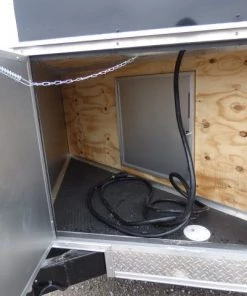 Concession Trailer 8.5' X 16' Black - Event Catering Concession -Cheap Concession Trailers Shop p1130120 small