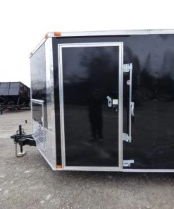 Concession Trailer 8.5' X 16' Black - Event Catering Concession -Cheap Concession Trailers Shop p1130123 small