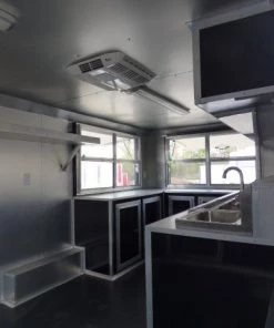 Concession Trailer 8.5' X 16' Black - Event Catering Concession -Cheap Concession Trailers Shop p1130125 small