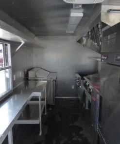 Concession Trialer 8.5' X 17' Red - Food Event Catering -Cheap Concession Trailers Shop p1130158 small