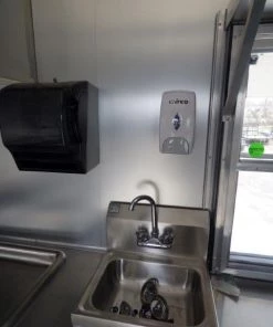 Concession Trialer 8.5' X 17' Red - Food Event Catering -Cheap Concession Trailers Shop p1130162 small