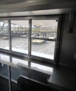 Concession Trialer 8.5' X 17' Red - Food Event Catering -Cheap Concession Trailers Shop p1130167 small