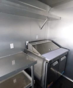 Concession Trialer 8.5' X 17' Red - Food Event Catering -Cheap Concession Trailers Shop p1130168 small