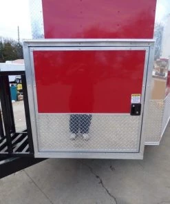 Concession Trailer 8.5' X 26' Red - Food Event Catering -Cheap Concession Trailers Shop p1130202 small