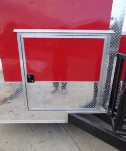 Concession Trailer 8.5' X 26' Red - Food Event Catering -Cheap Concession Trailers Shop p1130206 small