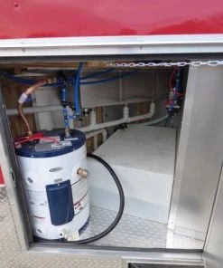 Concession Trailer 8.5' X 26' Red - Food Event Catering -Cheap Concession Trailers Shop p1130207 small