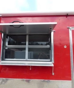 Concession Trailer 8.5' X 26' Red - Food Event Catering -Cheap Concession Trailers Shop p1130210 small