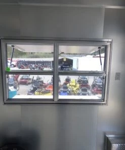 Concession Trailer 8.5' X 26' Red - Food Event Catering -Cheap Concession Trailers Shop p1130221 small