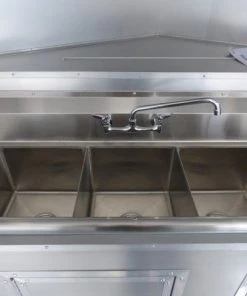 Concession Trailer 8.5' X 26' Red - Food Event Catering -Cheap Concession Trailers Shop p1130223 small