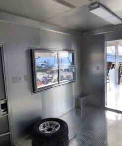 Concession Trailer 8.5' X 26' Red - Food Event Catering -Cheap Concession Trailers Shop p1130230 small