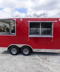 Concession Trailer 8.5' X 15' Red - Food Event Catering Concession 51 Concession Trailer 8.5' X 15' Red - Food Event Catering Concession -Cheap Concession Trailers Shop p1130235 small