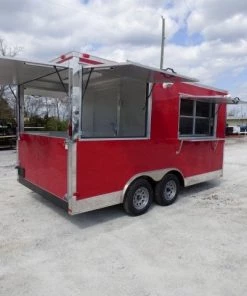 Concession Trailer 8.5' X 15' Red - Food Event Catering Concession 39 Concession Trailer 8.5' X 15' Red - Food Event Catering Concession -Cheap Concession Trailers Shop p1130236 small