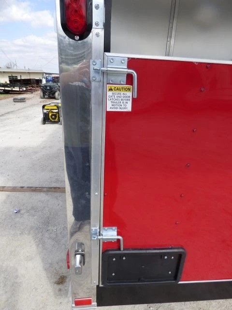 Concession Trailer 8.5' X 15' Red - Food Event Catering Concession 6 Concession Trailer 8.5' X 15' Red - Food Event Catering Concession - Image 6