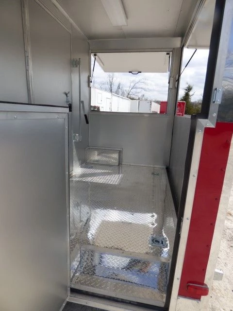 Concession Trailer 8.5' X 15' Red - Food Event Catering Concession 22 Concession Trailer 8.5' X 15' Red - Food Event Catering Concession - Image 22