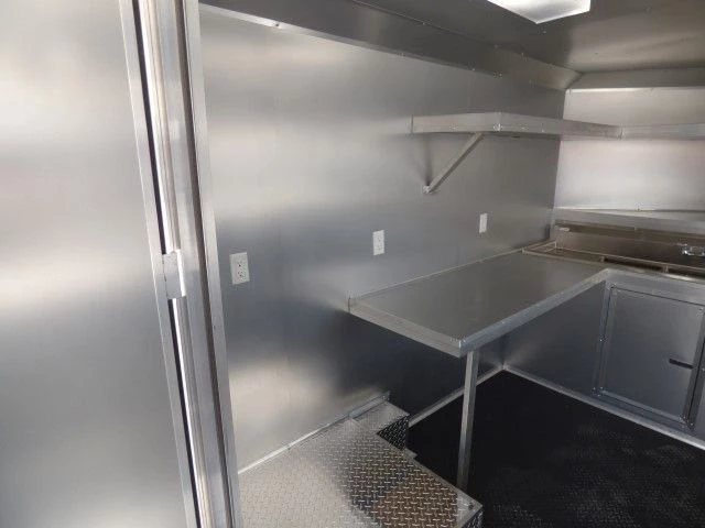 Concession Trailer 8.5' X 15' Red - Food Event Catering Concession 17 Concession Trailer 8.5' X 15' Red - Food Event Catering Concession - Image 17