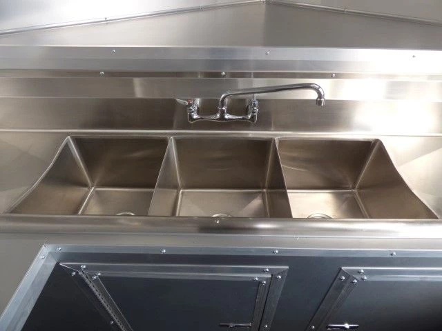 Concession Trailer 8.5' X 15' Red - Food Event Catering Concession 8 Concession Trailer 8.5' X 15' Red - Food Event Catering Concession - Image 8