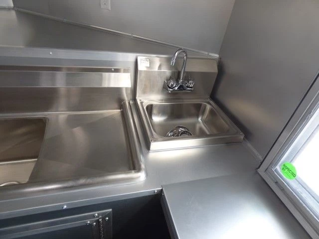 Concession Trailer 8.5' X 15' Red - Food Event Catering Concession 13 Concession Trailer 8.5' X 15' Red - Food Event Catering Concession - Image 13