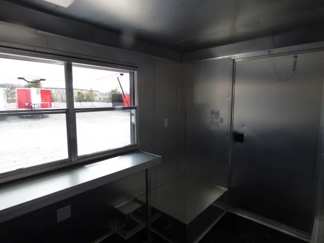 Concession Trailer 8.5' X 15' Red - Food Event Catering Concession 29 Concession Trailer 8.5' X 15' Red - Food Event Catering Concession - Image 29