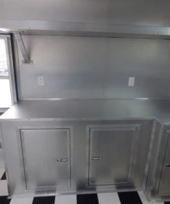 Concession Trailer 8.5' X 24' Red - Food Event Catering -Cheap Concession Trailers Shop p1130290 small