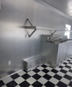 Concession Trailer 8.5' X 24' Red - Food Event Catering -Cheap Concession Trailers Shop p1130292 small