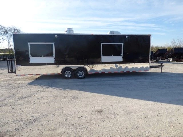 Concession Trailer 8.5' X 30' Black - Food Event Catering 31 Concession Trailer 8.5' X 30' Black - Food Event Catering - Image 31