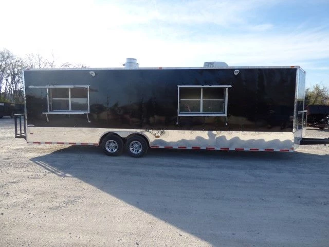 Concession Trailer 8.5' X 30' Black - Food Event Catering 15 Concession Trailer 8.5' X 30' Black - Food Event Catering - Image 15