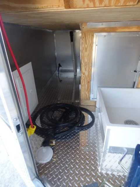 Concession Trailer 8.5' X 30' Black - Food Event Catering 6 Concession Trailer 8.5' X 30' Black - Food Event Catering - Image 6