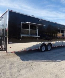 Concession Trailer 8.5' X 30' Black - Food Event Catering 82 Concession Trailer 8.5' X 30' Black - Food Event Catering -Cheap Concession Trailers Shop p1130523 small