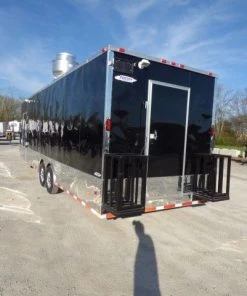 Concession Trailer 8.5' X 30' Black - Food Event Catering 96 Concession Trailer 8.5' X 30' Black - Food Event Catering -Cheap Concession Trailers Shop p1130525 small