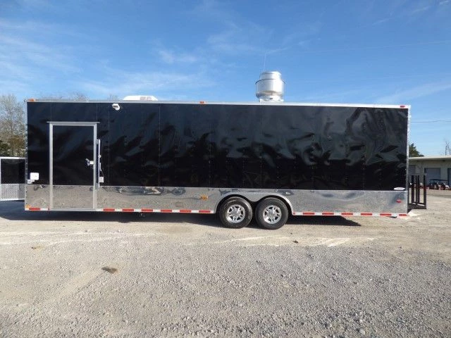 Concession Trailer 8.5' X 30' Black - Food Event Catering 47 Concession Trailer 8.5' X 30' Black - Food Event Catering - Image 47