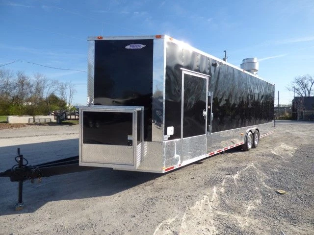 Concession Trailer 8.5' X 30' Black - Food Event Catering 9 Concession Trailer 8.5' X 30' Black - Food Event Catering - Image 9