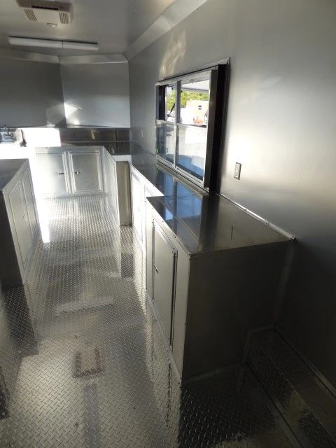 Concession Trailer 8.5' X 30' Black - Food Event Catering 16 Concession Trailer 8.5' X 30' Black - Food Event Catering - Image 16