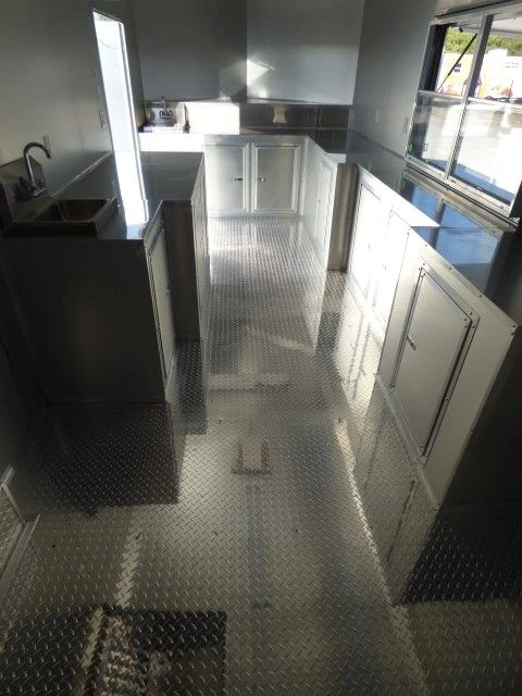 Concession Trailer 8.5' X 30' Black - Food Event Catering 44 Concession Trailer 8.5' X 30' Black - Food Event Catering - Image 44