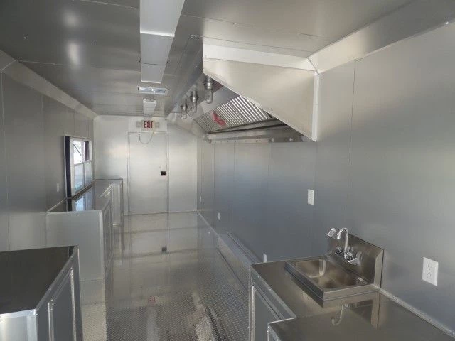 Concession Trailer 8.5' X 30' Black - Food Event Catering 33 Concession Trailer 8.5' X 30' Black - Food Event Catering - Image 33