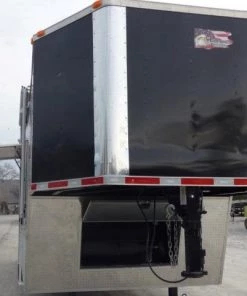 Concession Trailer 8.5' X 30' Black - BBQ Event Catering -Cheap Concession Trailers Shop p1130583 small