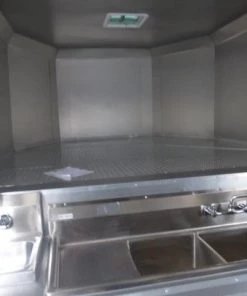 Concession Trailer 8.5' X 30' Black - BBQ Event Catering -Cheap Concession Trailers Shop p1130592 small