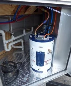 Concession Trailer 8.5' X 16' Red - Food Event catering -Cheap Concession Trailers Shop p1130678 small