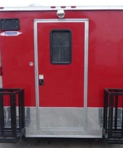 Concession Trailer 8.5' X 16' Red - Food Event catering -Cheap Concession Trailers Shop p1130682 small