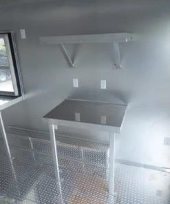 Concession Trailer 8.5' X 16' Red - Food Event catering -Cheap Concession Trailers Shop p1130690 small