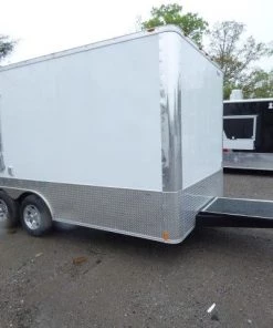 Concession Trailer 8.5' X 16' White - Food Event Catering -Cheap Concession Trailers Shop p1130700 small