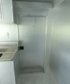 Concession Trailer 8.5' X 16' White - Food Event Catering -Cheap Concession Trailers Shop p1130711 small