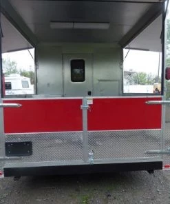 Concession Trailer 8.5 X 20 Black/Red BBQ Food Event -Cheap Concession Trailers Shop p1130729 small