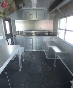 Concession Trailer 8.5 X 20 Black/Red BBQ Food Event -Cheap Concession Trailers Shop p1130739 small