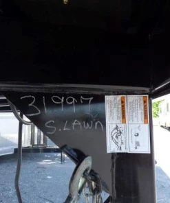 Concession Trailer 8.5' X 30' Black - BBQ Event Catering -Cheap Concession Trailers Shop p1130783 small